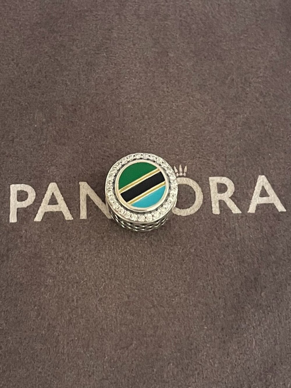 Pandora United Republic of Tanzania Flag Charm